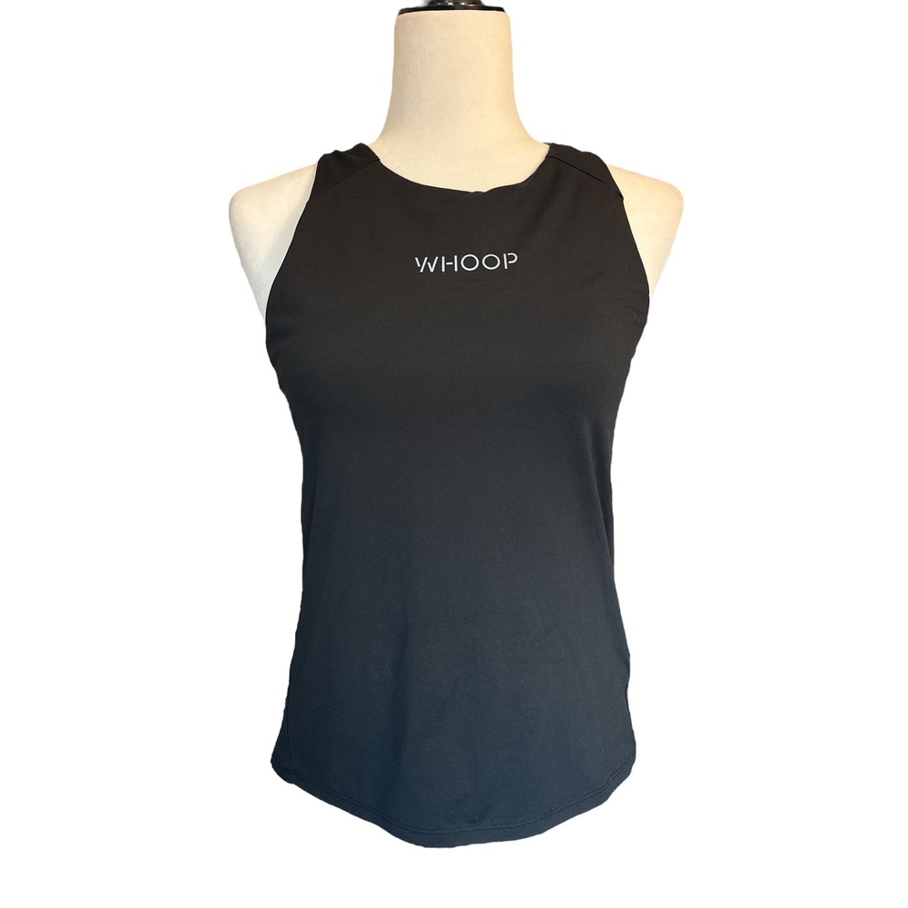 WHOOP Black Athletic Tank‎ Top Built-In Sensor Pocket Women’s M